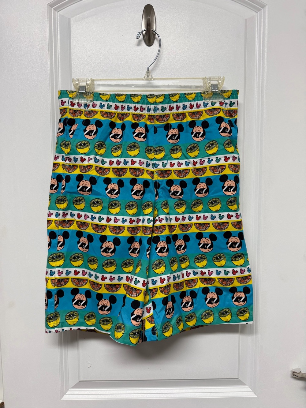 Disney Store Mickey Mouse Tropical Kids Swim Trunks